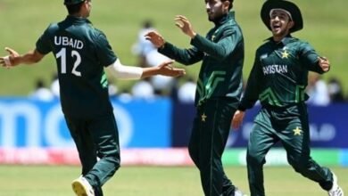 پاکستان نے انڈر 19 ورلڈ کپ میں دوسرا میچ بھی جیت لیا