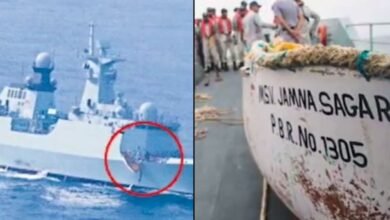 پاک بحریہ نے سمندر میں پھنسے 9 بھارتیوں کو بچا لیا
