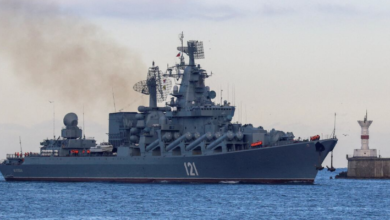 یوکرین افواج نے روس کا جنگی بحری جہاز تباہ کرنے کا دعوی