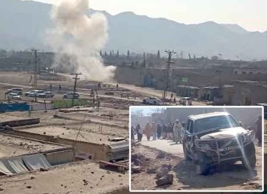 وزیرستان؛ پی ٹی آئی پارلیمنٹرین کے امیدوار کی گاڑی پر بم حملہ