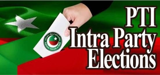 پی ٹی آئی کے انٹرا پارٹی انتخابات: امیدواروں نے کاغذات نامزدگی جمع کرادیئے