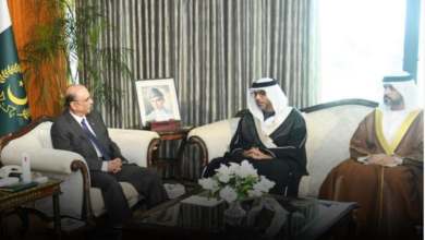 اسلام آباد: صدر مملکت آصف علی زرداری سے متحدہ عرب امارات کے سفیر کی ملاقات