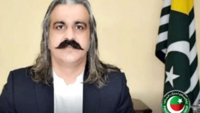 نو منتخب وزیراعلی کے پی علی امین گنڈا پور نے حلف اٹھا لیا