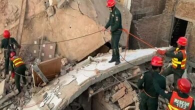ملتان: تین منزلہ عمارت گرنے سے 9افراد جاں بحق، 2شدید زخمی