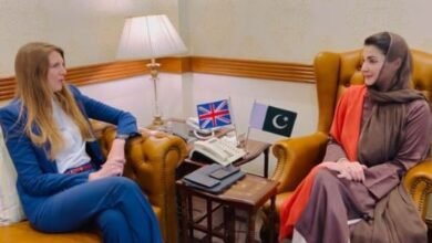 برطانوی ہائی کمشنر کی مریم نواز سے ملاقات ، پہلی خاتون وزیراعلی بننے پر مبارکباد