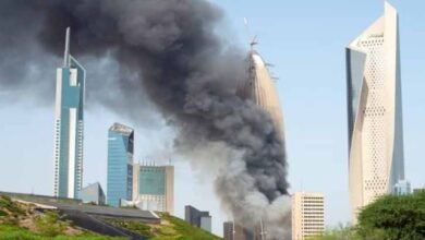 کویت' عمارت میں آگ لگنے سے41 افراد جاں بحق' مالک کی گرفتاری کا حکم