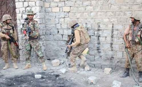 سیکیورٹی فورسز کی ٹانک میں کارروائی، 4دہشت گرد ہلاک
