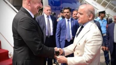 آذربائیجان کے صدر دو روزہ دورے پر پاکستان پہنچ گئے