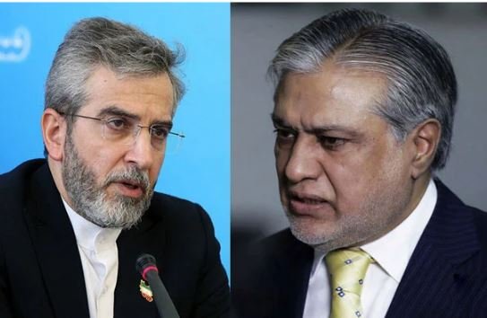اسحاق ڈار کو ایرانی وزیر خارجہ کا فون،او آئی سی اجلاس میں مدعو کیا