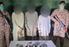 رینجرز اور سی ٹی ڈی کی خفیہ کارروائی، فتنہ الخوارج کے 3 انتہائی مطلوب دہشتگرد گرفتار