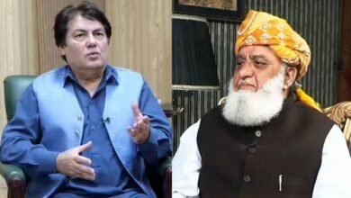 مولانا جس کرپشن کی بات کر رہے یہ اس وقت حکومت کا حصہ تھے، بیرسٹر سیف
