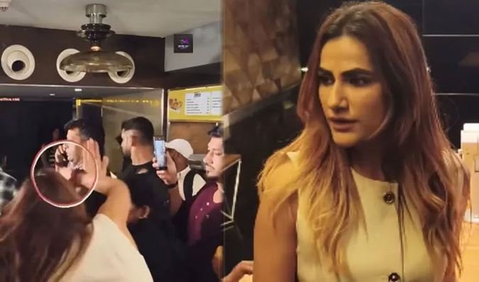 بھارتی اداکارہ نے پیسے واپس نہ کرنے پر بالی وڈ پروڈیوسر کو سر عام چپل دے ماری