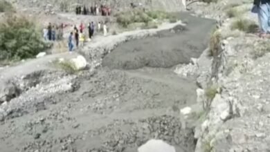 گلگت میں مٹی اورکیچڑ کا سیلاب، مکانات تباہ، سیکڑوں کنال اراضی کو نقصان