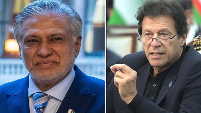 عمران خان سیاست میں آنے سے پہلے چندے کیلئے میرے پاس آتے تھے: اسحاق ڈار