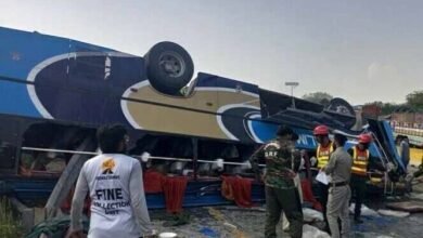 مظفرگڑھ: مسافر بس اور ٹرالر میں تصادم سے 6 افراد جاں بحق