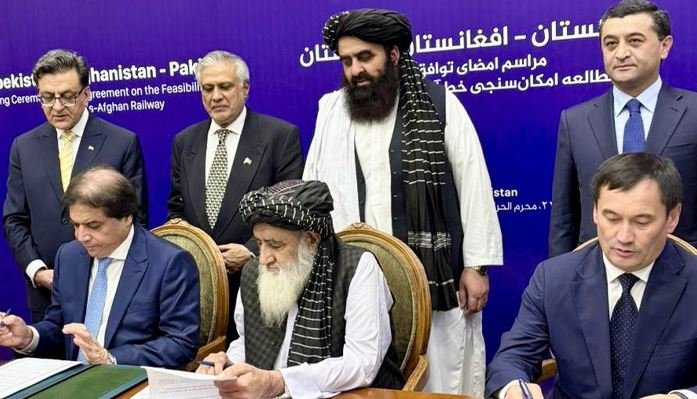 پاکستان، افغانستان اور ازبکستان کے درمیان ریلوے معاہدہ طے پا گیا