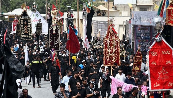 یوم عاشور پر ملک بھر میں مجالس عزا اور جلوس برآمد