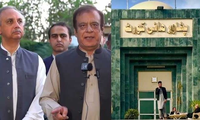 عمر ایوب اور شبلی فراز نے نااہلی کیخلاف پشاور ہائیکورٹ سے رجوع کرلیا