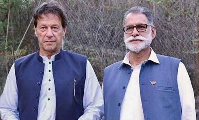 پی ٹی آئی ریلی، سابق وزیراعظم آزادکشمیر سردار عبدالقیوم نیازی گرفتار