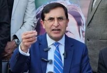 عمران خان نے انصاف کیلئے ہر دروازہ کھٹکھٹایا، : بیرسٹر گوہر