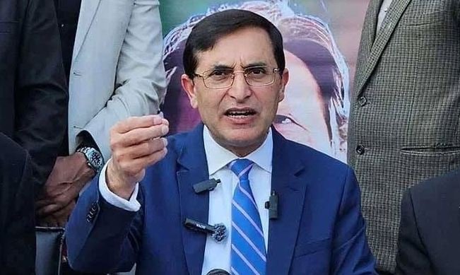عمران خان نے انصاف کیلئے ہر دروازہ کھٹکھٹایا، : بیرسٹر گوہر
