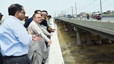 کوشش ہے جام صادق پل ایک ہفتے میں مکمل کرلیا جائے: شرجیل میمن