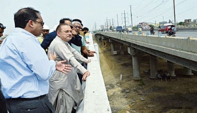 کوشش ہے جام صادق پل ایک ہفتے میں مکمل کرلیا جائے: شرجیل میمن