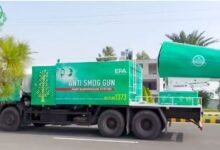 لاہورمیں فضائی آلودگی کو کنٹرول کرنے کیلئے اینٹی اسموگ گن تیار