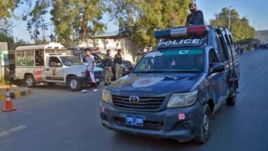 کراچی میں کہیں احتجاج نہیں ہورہا، شہری افواہوں پر کان نہ دھریں: پولیس