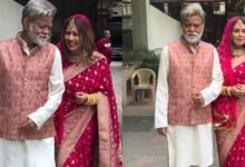 بالی وڈ اداکارہ مہیما چوہدری کی ساتھی اداکار سنجے مشرا سے شادی کی افواہیں، حقیقت سامنے آگئی