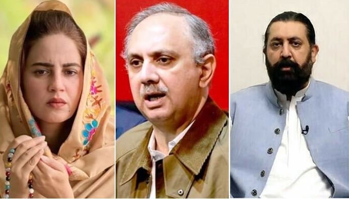 پی ٹی آئی رہنماؤں عمر ایوب، شیخ وقاص اور زرتاج گل کے وارنٹ گرفتاری جاری