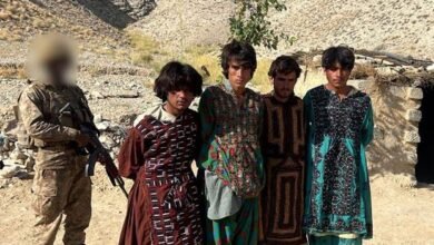 سکیورٹی فورسز کا آپریشن، خواتین کے بھیس میں فرار ہونیوالے 4 دہشتگردگرفتار