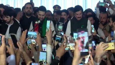 نومنتخب وزیراعلیٰ خیبرپختونخوا سہیل آفریدی نے اپنے عہدے کا حلف اٹھا لیا