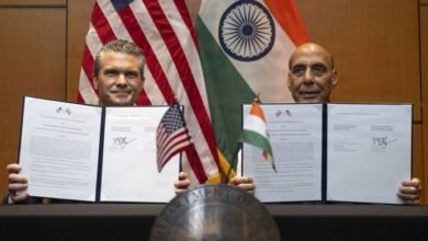 امریکا اور بھارت کے درمیان 10 سالہ دفاعی معاہدہ ہوگیا