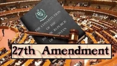سینیٹ نے دوتہائی اکثریت سے 27 ویں آئینی ترمیم منظور کرلی