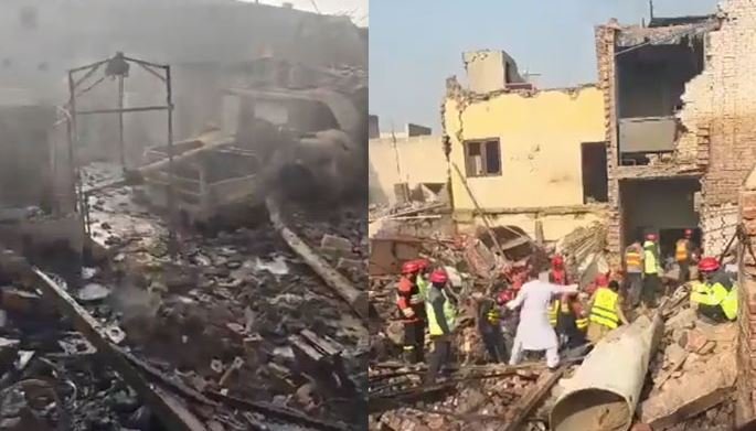 فیصل آباد: کیمیکل فیکٹری میں دھماکا، جاں بحق افراد کی تعداد 16 ہوگئی