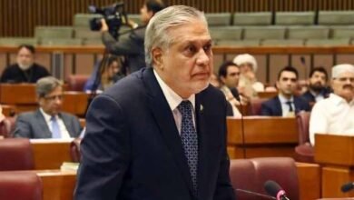 پارٹی لائن کیخلاف ووٹ دینا انحراف مگر ضمیر کے مطابق ووٹ دیا جائے تو شمار ہوگا: اسحاق ڈار