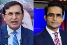 چیئرمین پی ٹی آئی بیرسٹر گوہر کی شاہزیب خانزادہ کو ہراساں کرنے کے واقعے کی شدید مذمت