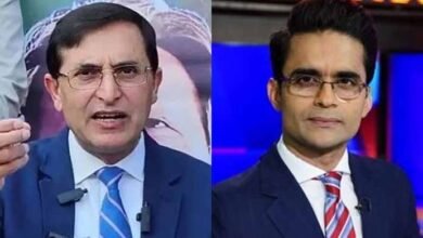 چیئرمین پی ٹی آئی بیرسٹر گوہر کی شاہزیب خانزادہ کو ہراساں کرنے کے واقعے کی شدید مذمت