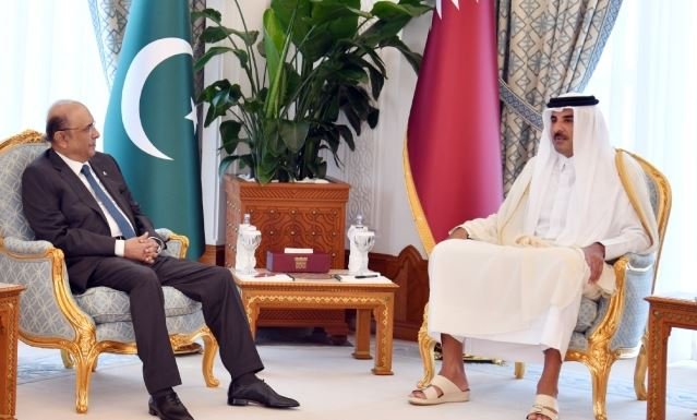 امیر قطر نے پاکستان اور سعودی عرب کے دفاعی معاہدے کو خوش آئند اور بروقت قرار دیدیا