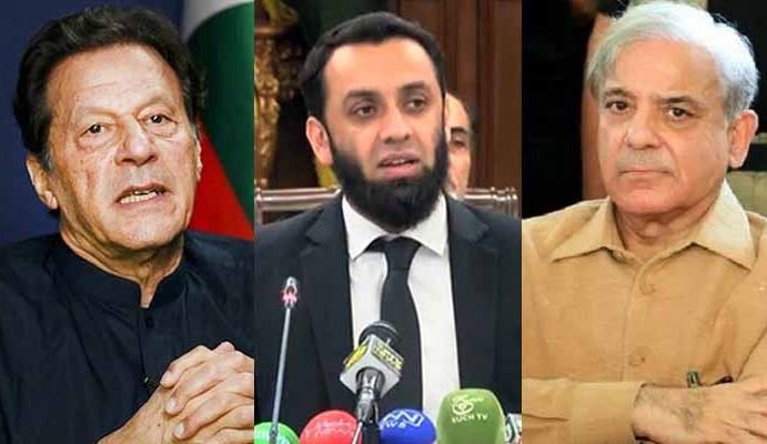 شہباز شریف کا عمران خان کیخلاف 10 ارب روپے ہرجانہ کیس، عطا تارڑ گواہی کیلئے پیش